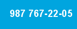 987 767-22-05 987 767-22-05